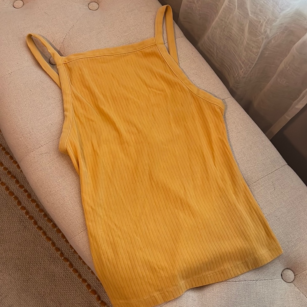 FREE PEOPLE 💛 high neck tank